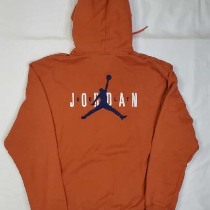 Orange Jordan Hoodie